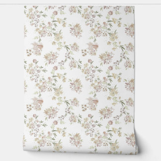 Papel Pintado Pastel Florals Wallpaper