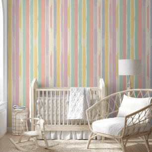 Papel Pintado Pastel Stripes Harmony