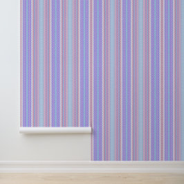Papel Pintado Pastel Zigzag Stripes