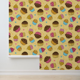 Papel Pintado Pasteles y postres de Muffins