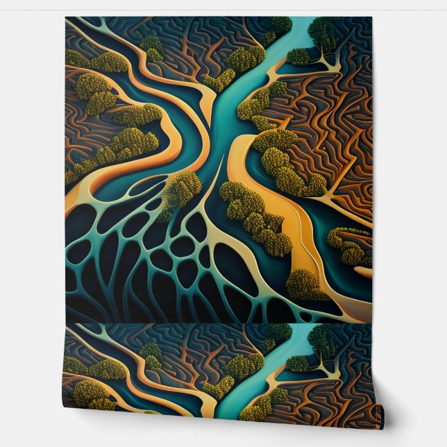 Papel Pintado Paths of the Dreamland (Desenrollar)