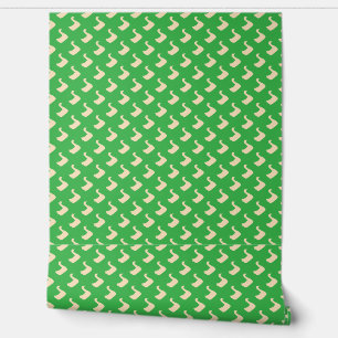 Papel Pintado Pato Ducky Bosque Verde para Niños