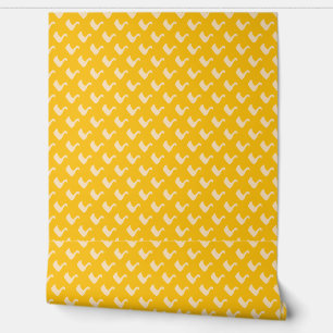 Papel Pintado Pato Ducky Niños Amarillo