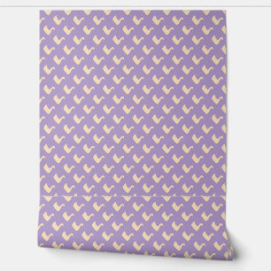 Papel Pintado Pato Ducky Niños Lavanda