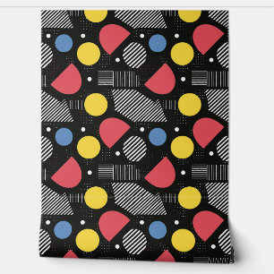 Papel Pintado Patrón abstracto geométrico