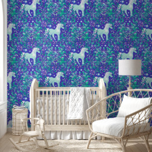 Papel Pintado Patrón animal de Guay - Mandala Unicorn 1