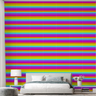 Papel Pintado Patrón arcoiris