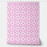 Papel Pintado patrón Art-Decó clásico rosa<br><div class="desc">Papel pintado de estilo Art-Deco intemporal en tonos rosas, cuidadosamente curado por Alma Wad. Este elegante diseño, decorado con estrellas y círculos, le da un toque de sofisticación a cualquier espacio, ya sea un elegante cuarto de baño o una acogedora habitación para bebés. Perfecto para los amantes de la estética...</div>