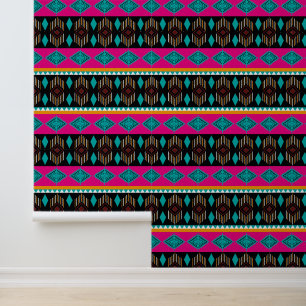 Papel Pintado Patrón azteca de Guay