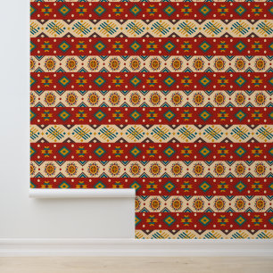 Papel Pintado Patrón azteca de Guay