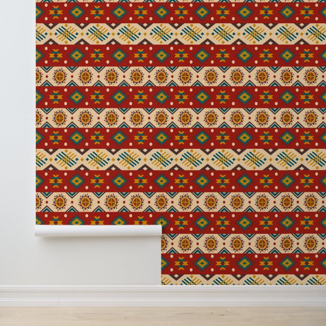 Papel Pintado Patrón azteca de Guay (Solicitud)