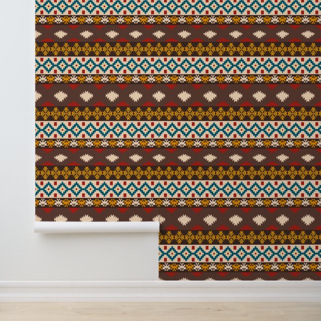 Papel Pintado Patrón azteca de Guay (Solicitud)