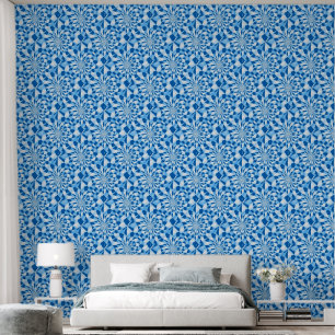 Papel Pintado Patrón azul