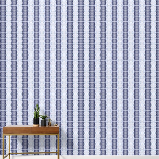 Papel Pintado Patrón azul (Pasillo)