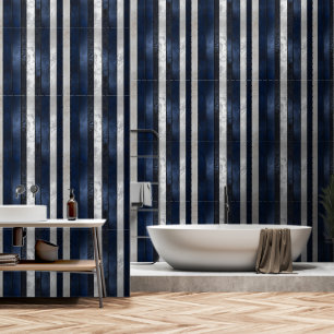 Papel Pintado Patrón azul de la marina