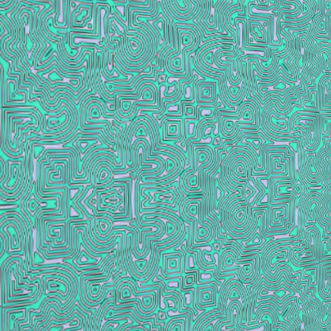 Papel Pintado patrón azul y verde abstracto (Costura)