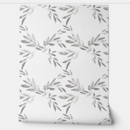 Papel Pintado Patrón botánico Neutral Trellis