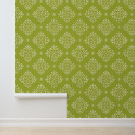 Papel Pintado Patrón clásico de damasco sin costuras