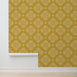 Papel Pintado Patrón clásico de damasco sin costuras