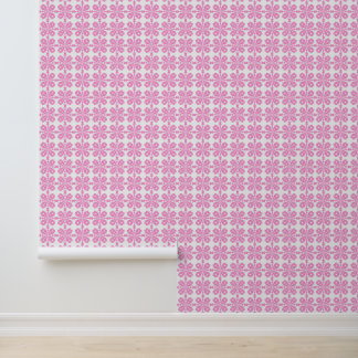 Papel Pintado Patrón continuo de flor de rosa de moda