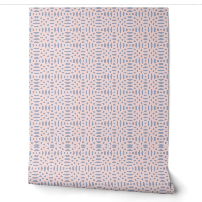 Papel Pintado patrón continuo de formas circulares (Desenrollar)