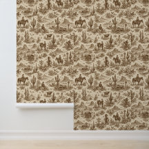 Patrón continuo de toile del desierto occidental v