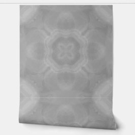 Papel Pintado Patrón de acuarela geométrica gris