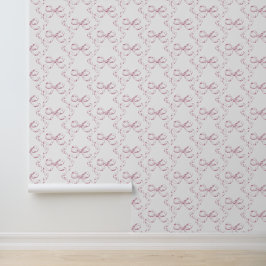 Papel Pintado Patrón de arco rosado estético-estético
