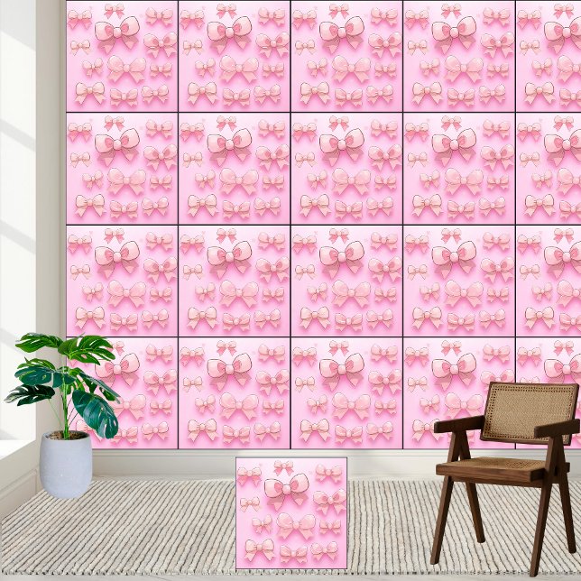 Papel Pintado Patrón de arcos rosados estético (Subido por el creador)