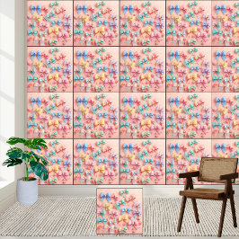 Papel Pintado Patrón de arcos y caramelos kawaii