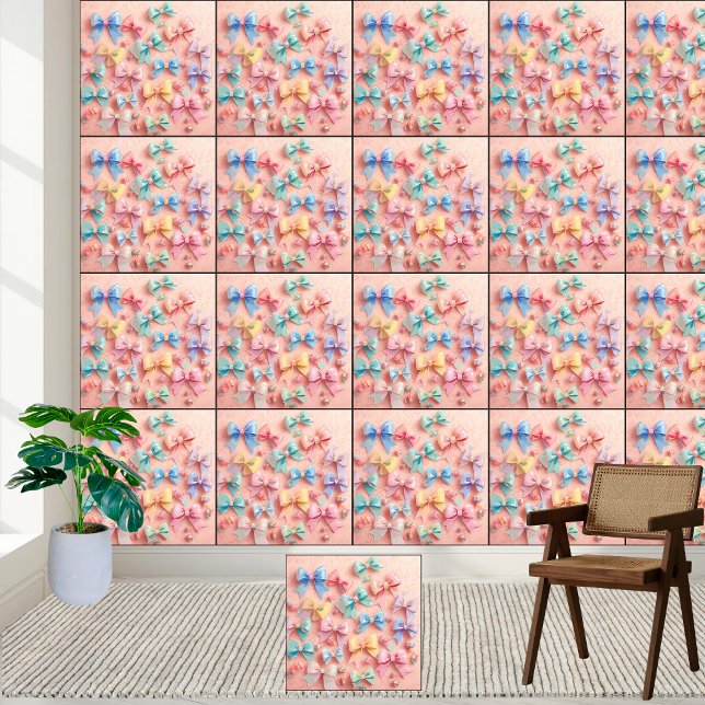 Papel Pintado Patrón de arcos y caramelos kawaii (Subido por el creador)