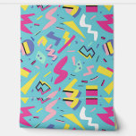 Papel Pintado Patrón de arte pop retro de los años 90<br><div class="desc">Patrón de arte pop retro de los años 90</div>
