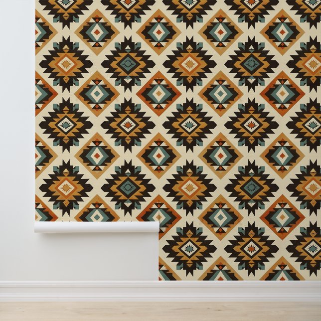 Papel Pintado Patrón de baldosas de Guay Aztec Western (Solicitud)