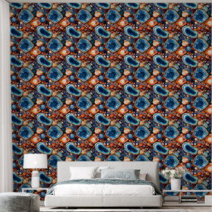 Papel Pintado Patrón de baldosas de imitación de agate