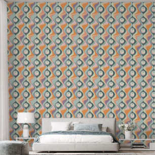 Papel Pintado Patrón de baldosas retro de Guay