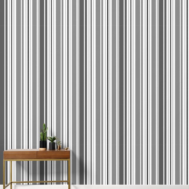 Papel Pintado Patrón de bandas (Pasillo)