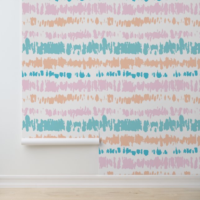 Papel Pintado Patrón de Batik Pastel (Solicitud)