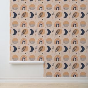 Papel Pintado Patrón de boho orgánico