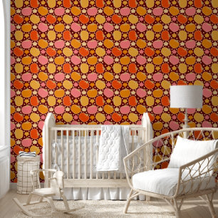Papel Pintado Patrón de calabaza otoñal