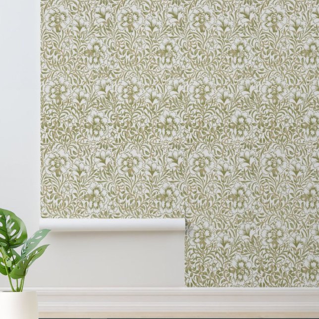 Papel Pintado Patrón de carnación de la época de William Morris (Subido por el creador)