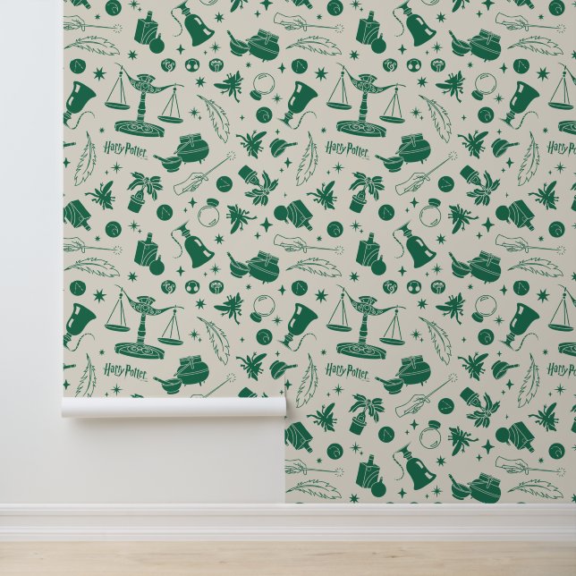 Papel Pintado Patrón de club de clase HOGWARTS™ (Solicitud)