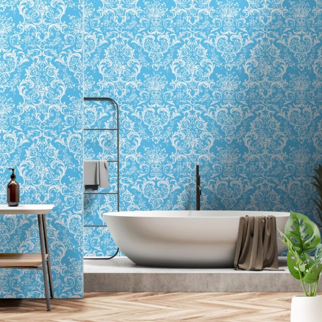 Papel Pintado Patrón De Desplazamiento Foliado De La Era Victori (Subido por el creador)