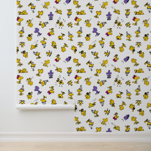 Papel Pintado Patrón de diversión de Woodstock