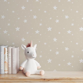 Papel Pintado Patrón de estrellas Soñador Boho Habitación infant