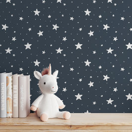 Papel Pintado Patrón de estrellas soñador Boho habitación infant