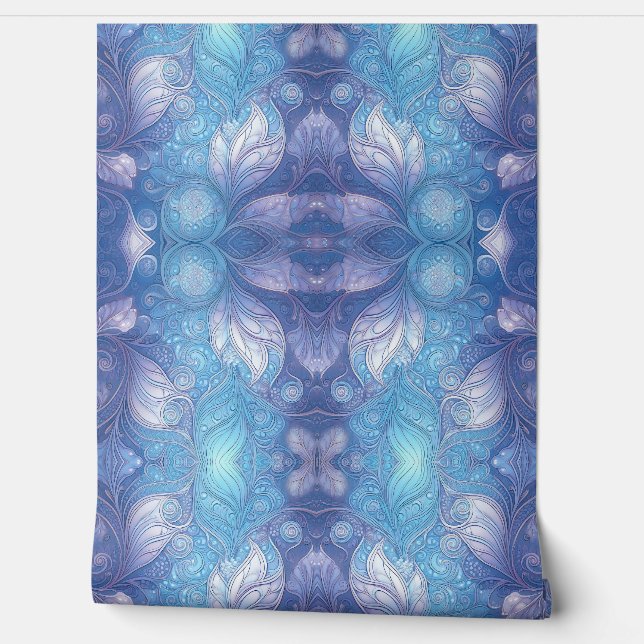 Papel Pintado Patrón de fantasía púrpura (Desenrollar)