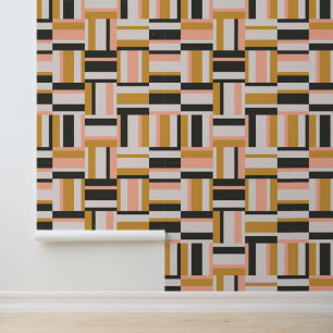 Papel Pintado Patrón de formas geométricas