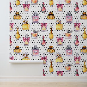 Papel Pintado Patrón de frasco de Parfum