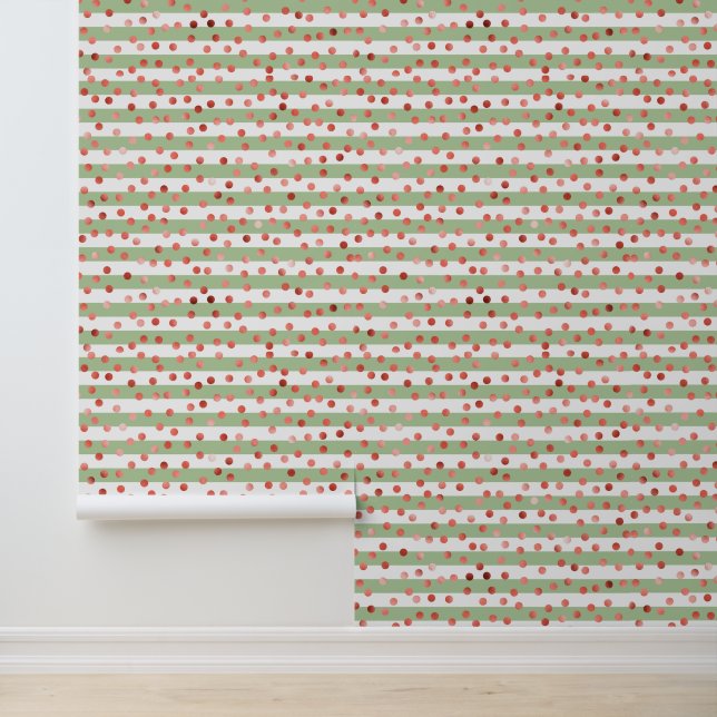 Papel Pintado Patrón de Fresa (Solicitud)