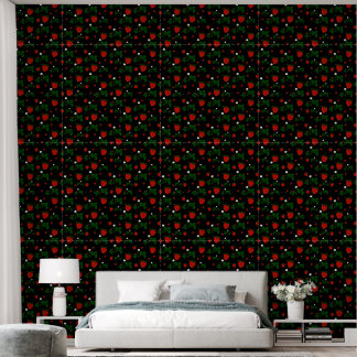 Papel Pintado Patrón de fresas